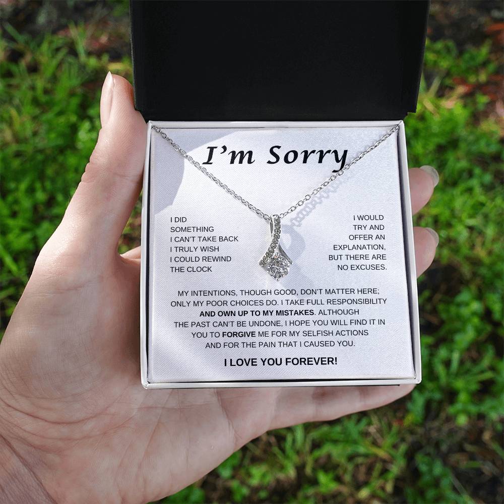 Apology Gift For Her |   I Take Full Responsibility  |   Alluring Beauty Necklace